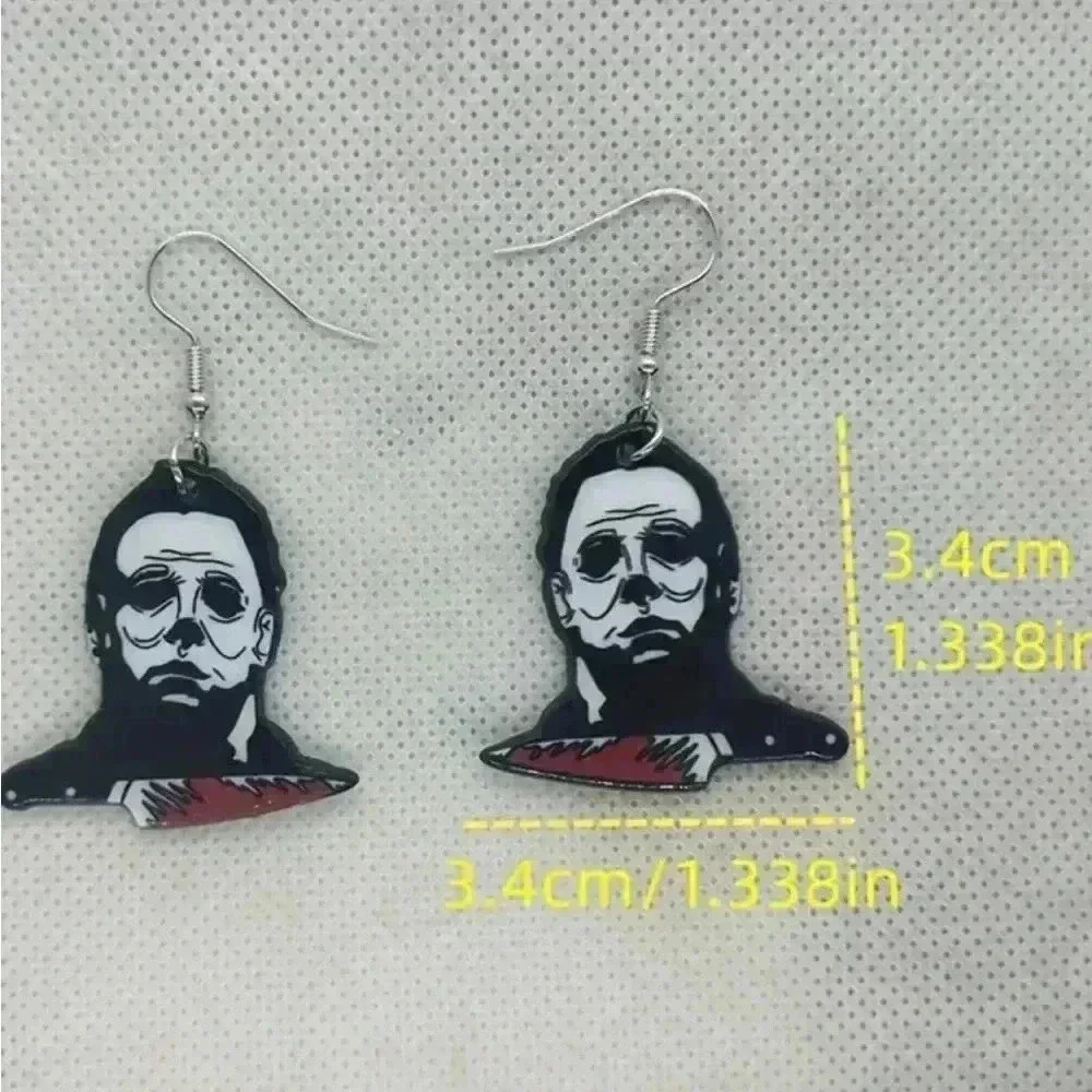 Horror earrings - Picture 3 of 4